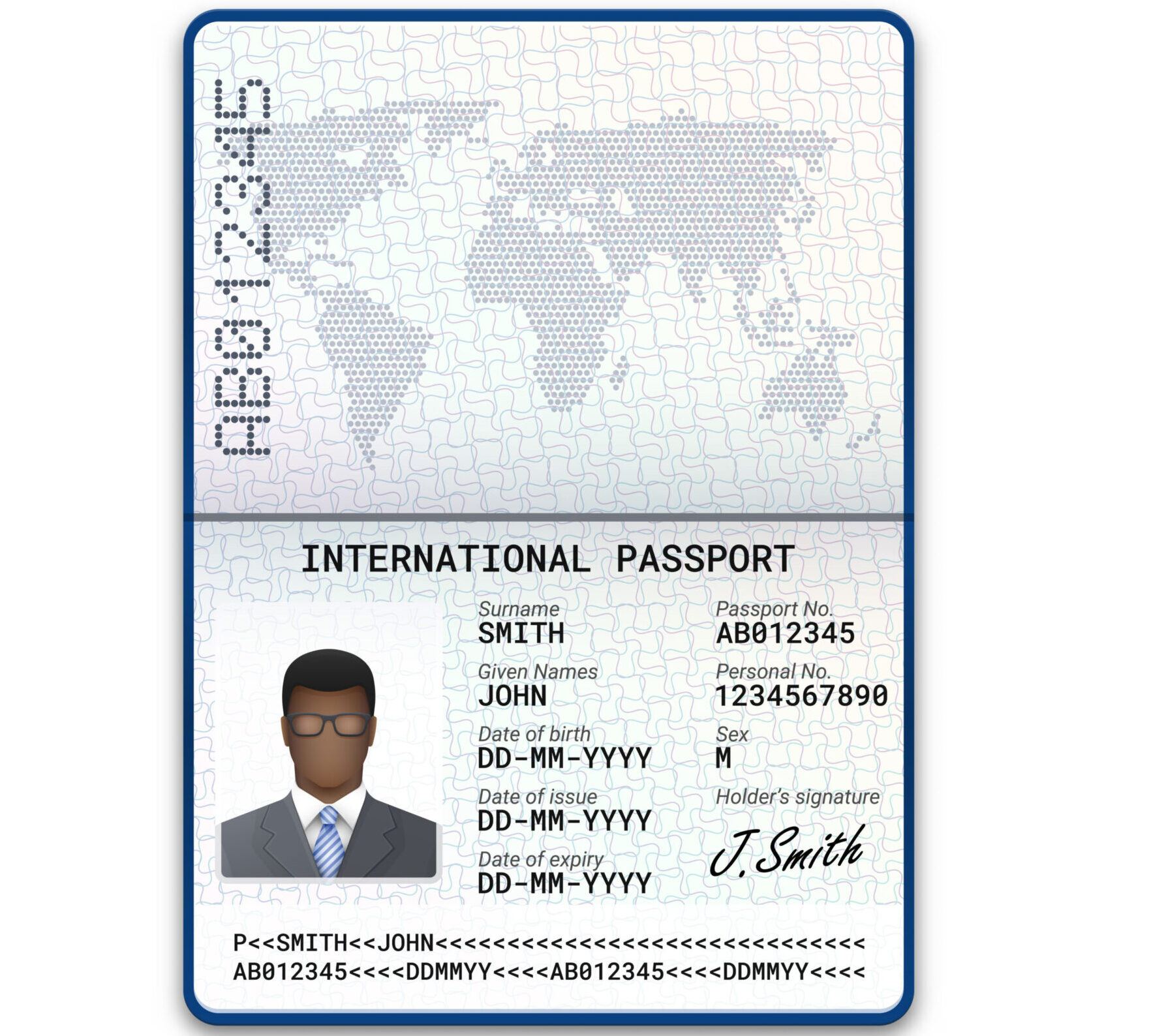 Ejemplo de Pasaporte